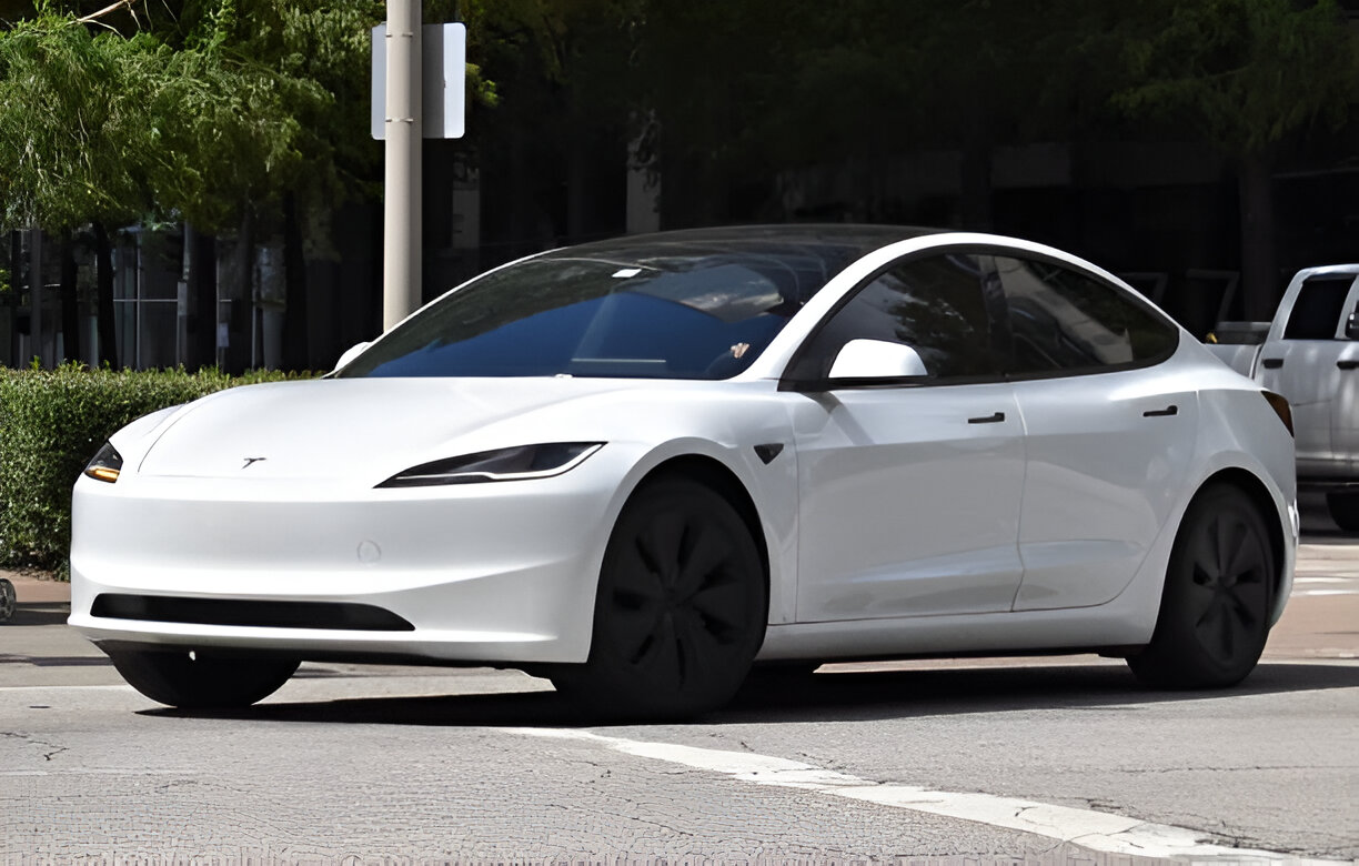 A tesla Model 3